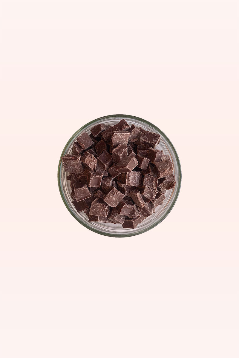 Chocolat au lait d'amande à pâtisser